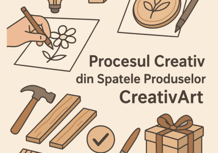 Procesul Creativ din Spatele Produselor CreativArt
