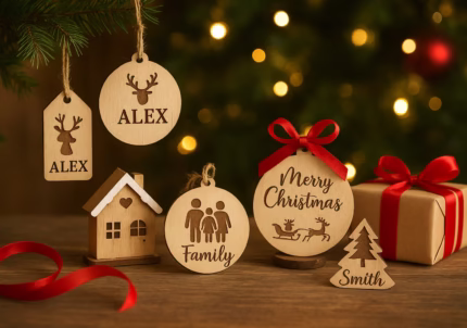 Decorațiuni și ornamente cadou de Crăciun