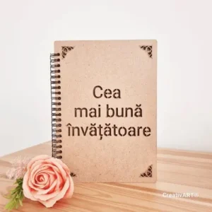 Agenda lemn cea mai bună învățătoare