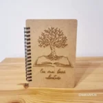 Agendă personalizata din lemn pentru educatoare