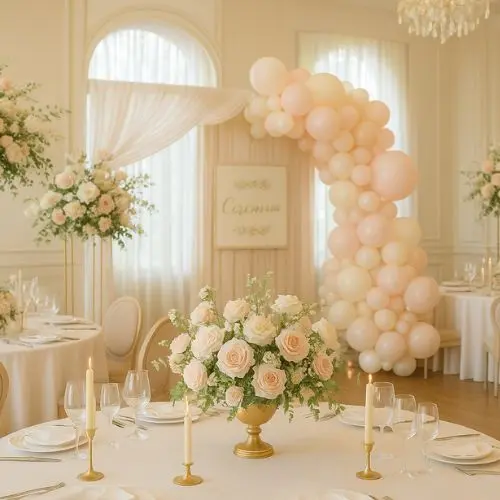 Decorațiuni și aranjamente nuntă sau botez