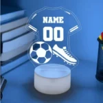 Lampă LED Cadou Trofeu Personalizat Fotbal