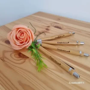 Pixuri Lemn Bambus Personalizate Gravură Laser