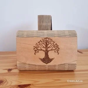 Poseta din lemn Maria