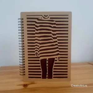 Silueta ascunsa in linii creative