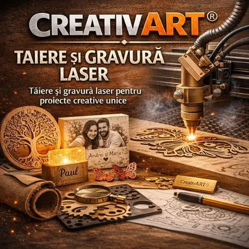 Taiere si gravura laser