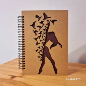 Agenda coperți lemn model Freedom