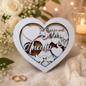 Cutie verighete personalizata