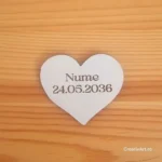 blancuri personalizate din lemn inima