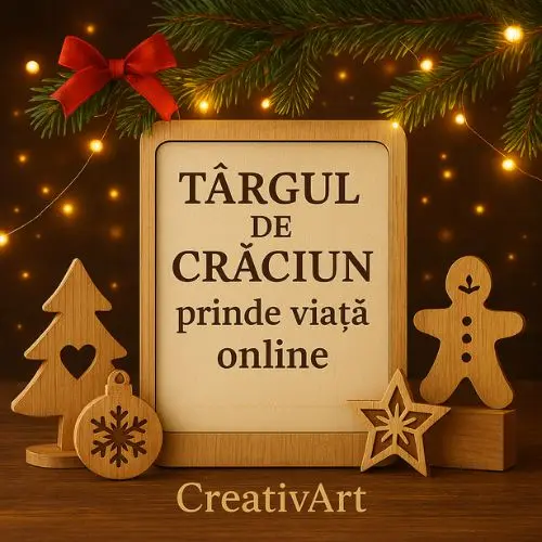 Targul de Craciun prinde viata online