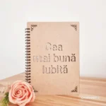 Agenda lemn Cea mai buna iubita