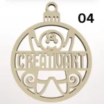 Decorațiune personalizată nume bradul de Crăciun (4)